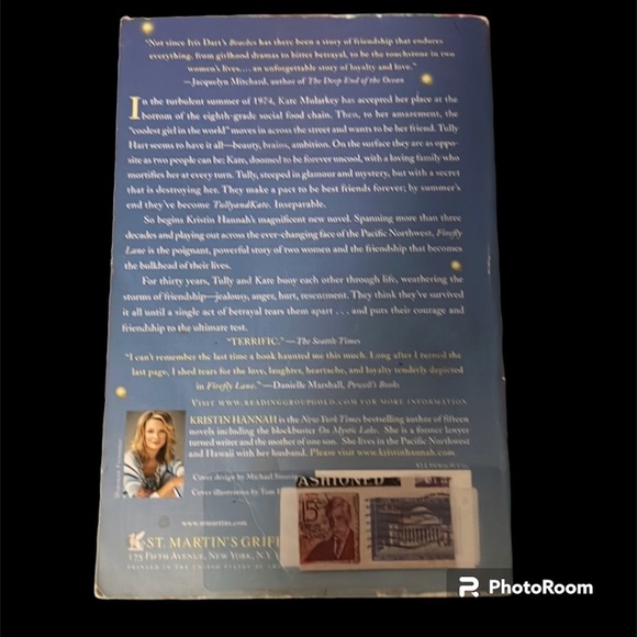 4/$20 | Softcover Novel | Firefly Lane • Kristin Hannah - Picture 2 of 2